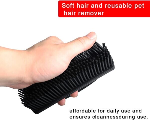 PET HAIR REMOVER BRUSH WITH HANDLE - Image 7