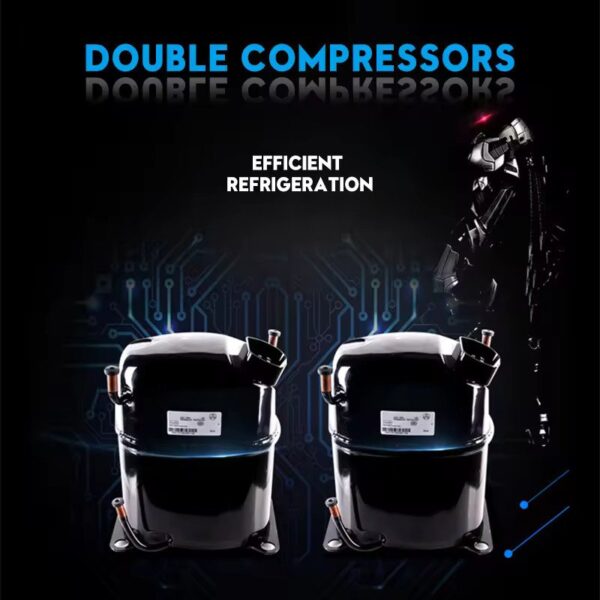 Triple Head Soft Ice Cream Machine D425PRO - Image 8