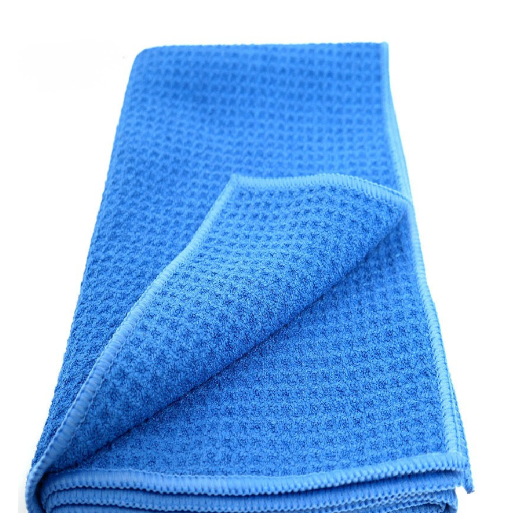6 x Large Waffle Texture Car Home Super Absorbent Drying Towel Cloth 60cm x 80cm - Image 3