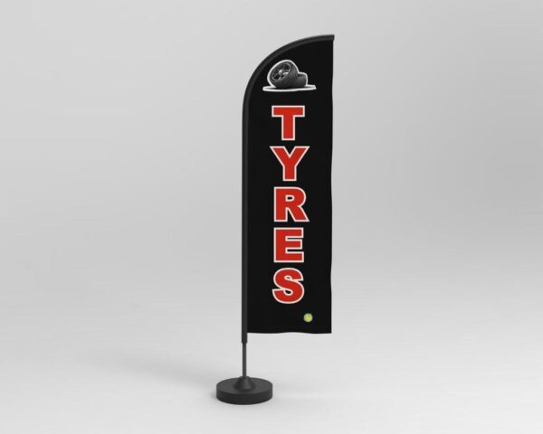 FLAG POLE FOR FEATHERED FLAGS - Image 2