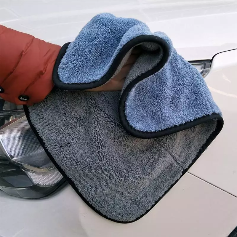 (Pack of 2) Premium Dual-Purpose Microfiber towel for Car Detailing – Scratch-Free, Ultra-Soft, Highly Absorbent Microfibre Cleaning Cloth- 40 x 45CM - Image 4