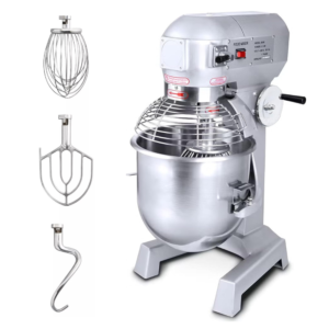 Commercial Dough Mixer Electric Stand Food Mixer Bakery Beater Whip 30L 1500W
