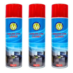 CVS Stainless Steel Cleaner & Polisher 500ml – Metal & Kitchen Surface Shine Spray