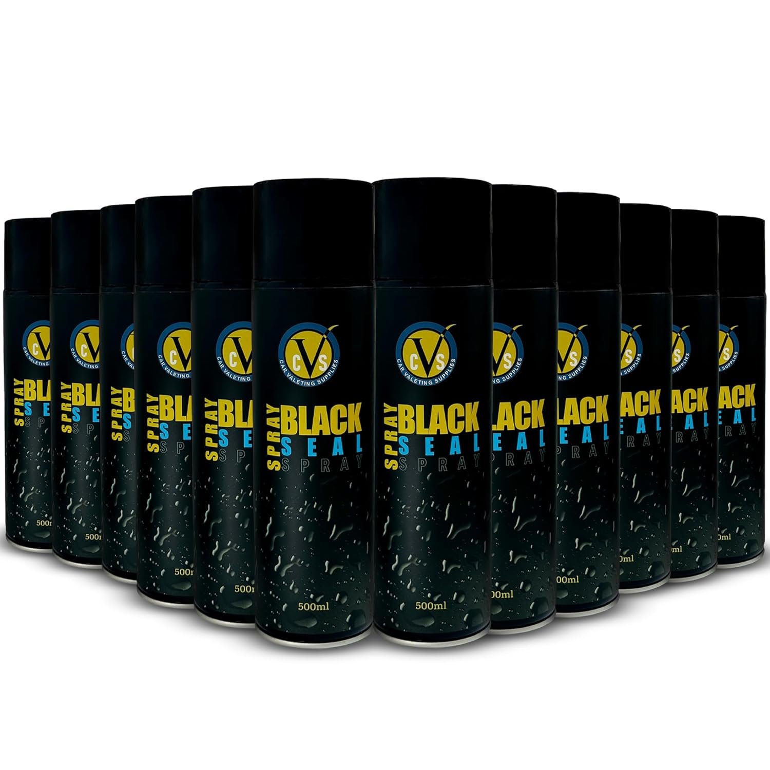 Waterproof Spray & Seal Leak Fix – 500ml Black | Waterproof Rubberised Sealant Spray for Cracks, Pipes, Gutters & Roof