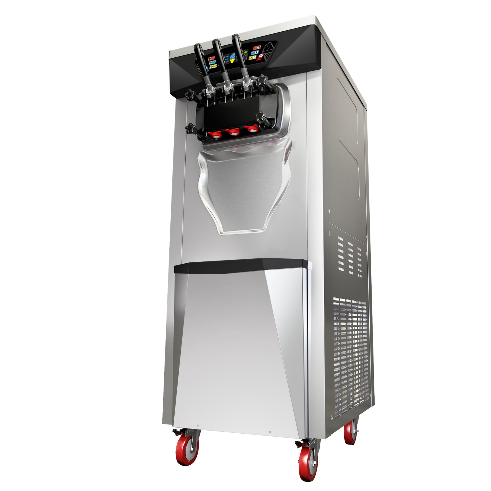 CVS Commercial Soft Serve Ice Cream Machine 3 Flavour 32-38L/H Air Pump R290